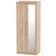 Harlech Tall 2 Door Mirrored Wardrobe